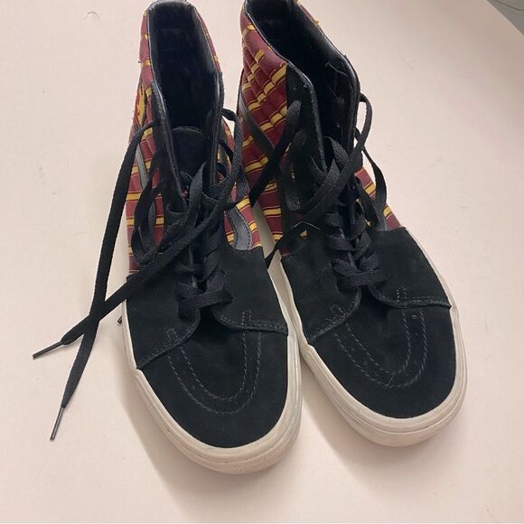 Vans x Harry Potter limited edition Gryffindor Hi Top Sk8t sneakers Shoes Men 10 - Picture 2 of 9